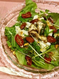 しいたけ&トマト★免疫アップサラダ★-レシピのメイン写真