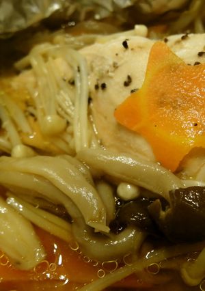 秋鮭のホイル焼き-レシピのメイン写真