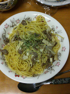 簡単!牛肉ときのこのパスタ-レシピのメイン写真