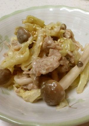 レンジで★豚とキャベツのホットサラダ-レシピのメイン写真