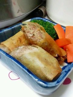 チーズ揚げ餃子風春巻き-レシピのメイン写真