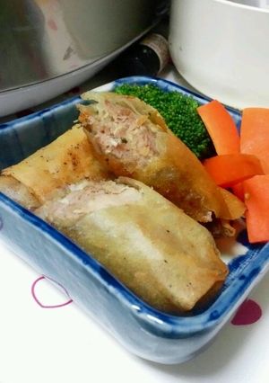 チーズ揚げ餃子風春巻き-レシピのメイン写真