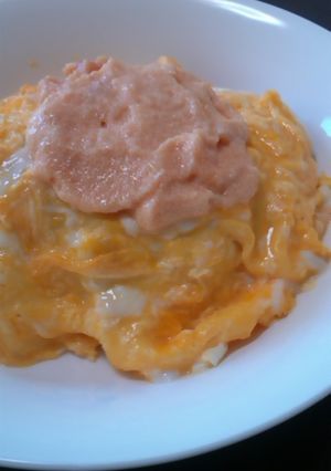明太子ソースの納豆オムライス☆-レシピのメイン写真