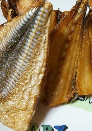 鰺の干物、揚げました(･∀･)-レシピのメイン写真