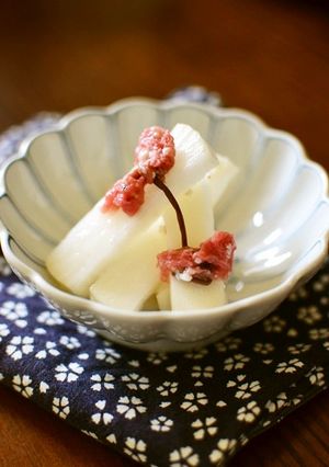 大根の桜花漬け-レシピのメイン写真