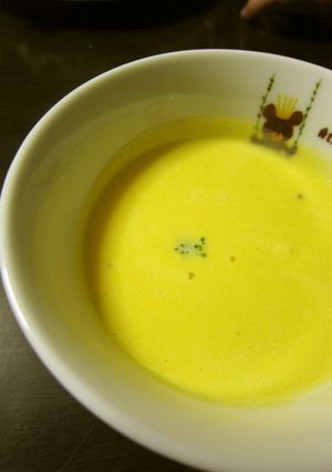 簡単！カボチャのスープ、塩麹入り。-レシピのメイン写真