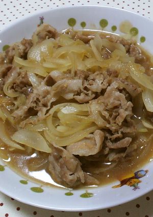 なんちゃって♪豚こま切れのしょうが焼き風-レシピのメイン写真