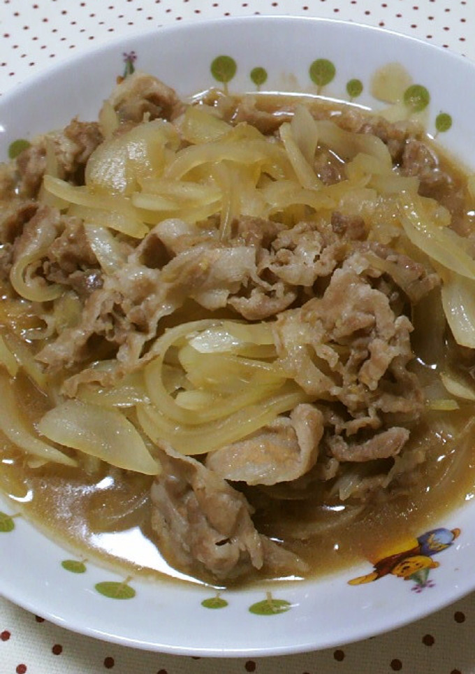 なんちゃって♪豚こま切れのしょうが焼き風-レシピのメイン写真