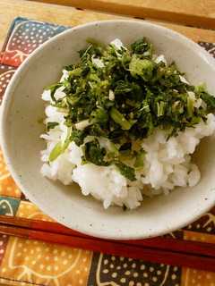 大根菜のふりかけご飯-レシピのメイン写真