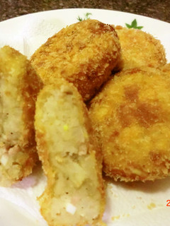 茹で卵入り ポテトコロッケ-レシピのメイン写真