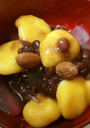 かぼちゃ白玉♪-レシピのメイン写真