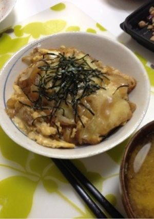 かつ丼もどき☆キツネな他人丼-レシピのメイン写真