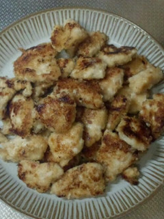 鶏むね肉の簡単パン粉焼き辛子マヨ風味-レシピのメイン写真