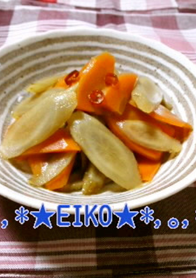 簡単！ごぼうとにんじんのきんぴら☆彡-レシピのメイン写真