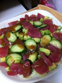 簡単★マグロとアボカドのおいしいサラダ☆-レシピのメイン写真