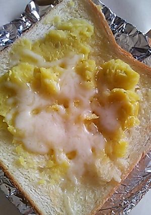 朝食に♪スイートポテトチーズトースト-レシピのメイン写真