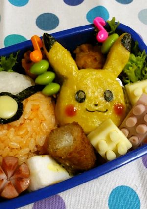 キャラ弁＊ピカチュウのスイートポテト-レシピのメイン写真