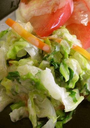 めっけもん♪白菜と余り野菜の簡単サラダ★-レシピのメイン写真