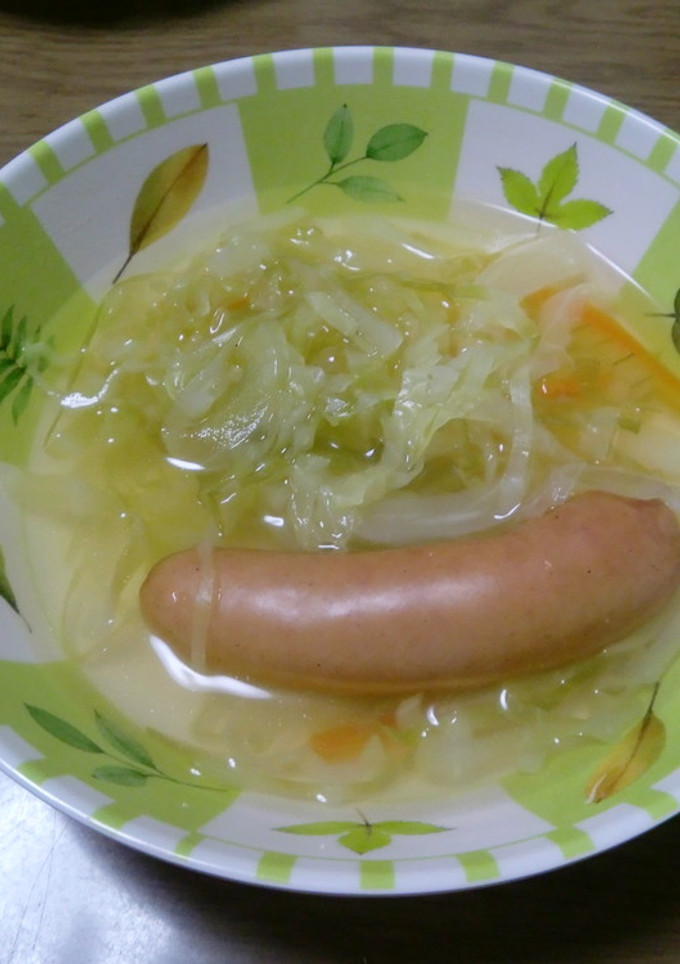 千切り野菜のスープ・はっち風-レシピのメイン写真