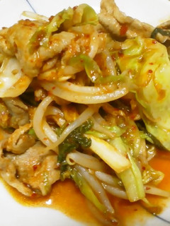 料理人の家の豚キムチ(関西風甘辛味)-レシピのメイン写真