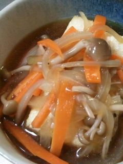 揚げないから揚げだし風♪豆腐☆-レシピのメイン写真