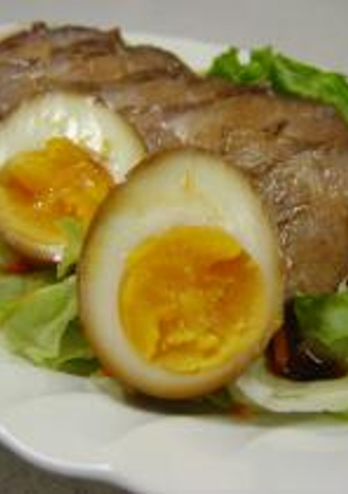 ☆　半熟煮タマゴ＆煮豚-レシピのメイン写真