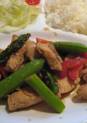 鶏胸と野菜の炒め物ゴードンラムゼイ風-レシピのメイン写真