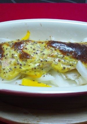 簡単！鮭の粒マスタード焼き-レシピのメイン写真