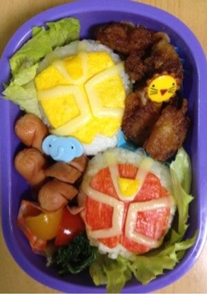仮面ライダーウィザードお弁当-レシピのメイン写真