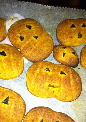 計量ざっくり　かぼちゃクッキー覚書-レシピのメイン写真