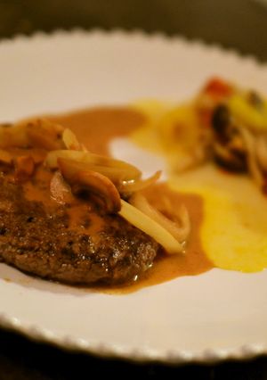 超有名仏料理シェフ直伝モテるハンバーグ-レシピのメイン写真