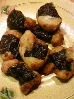 納豆ととろろの磯辺揚げ-レシピのメイン写真
