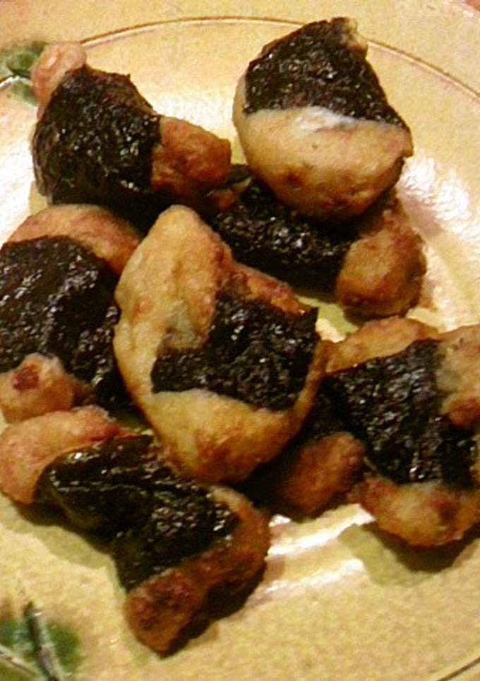 納豆ととろろの磯辺揚げ-レシピのメイン写真