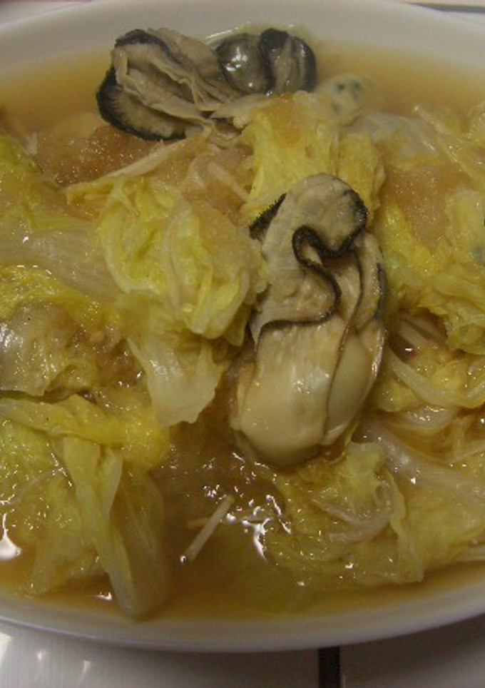 牡蠣と白菜と大根おろし-レシピのメイン写真