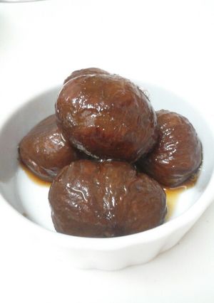 黒糖で栗の渋皮煮-レシピのメイン写真