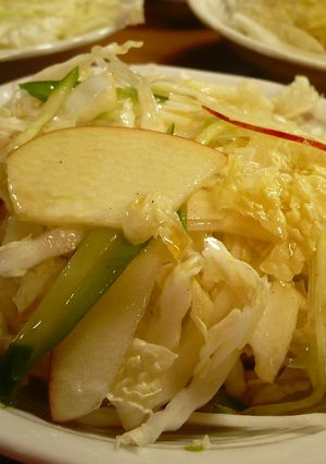 白菜のサラダ・甘酢ドレッシング-レシピのメイン写真