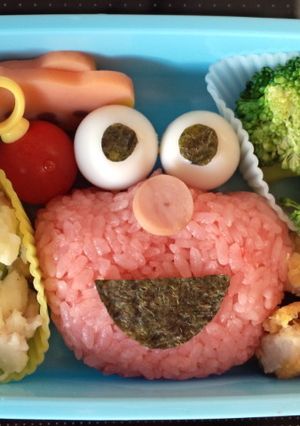 エルモ！　キャラ弁-レシピのメイン写真