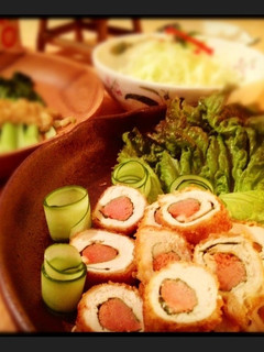 おもてなしにも☆明太子チキンロールカツ-レシピのメイン写真