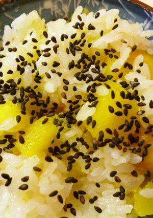 バター味のさつまいもご飯-レシピのメイン写真