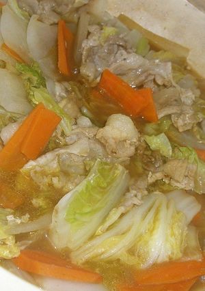 白菜のカレー煮-レシピのメイン写真