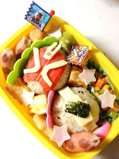 仮面ライダーウィザードキャラ弁☆-レシピのメイン写真