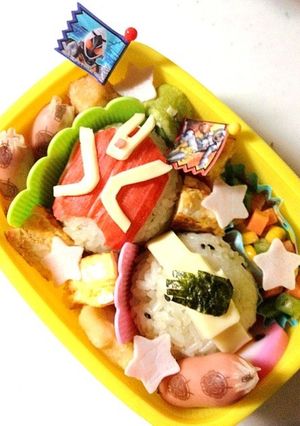 仮面ライダーウィザードキャラ弁☆-レシピのメイン写真