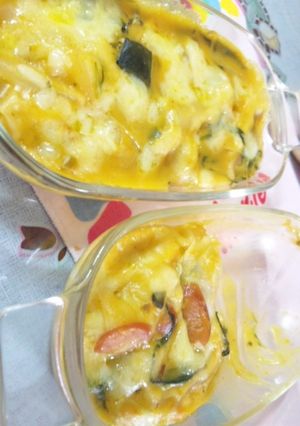 シチュー＆餃子の皮でラザニア風-レシピのメイン写真