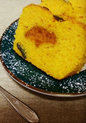 簡単♪かぼちゃのﾊﾟｳﾝﾄﾞｹｰｷ♡-レシピのメイン写真