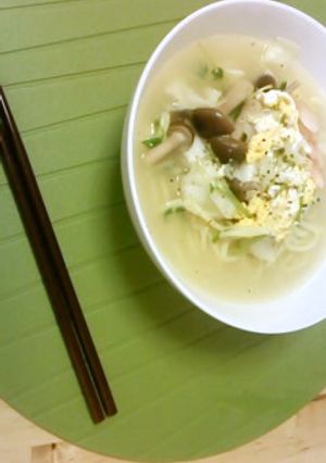 ピリッとアクセント煮込みラーメン-レシピのメイン写真