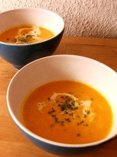 秋♪かぼちゃのスープ♪-レシピのメイン写真