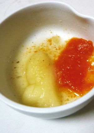 離乳食初期 冷凍保存で簡単レンジでチン!-レシピのメイン写真