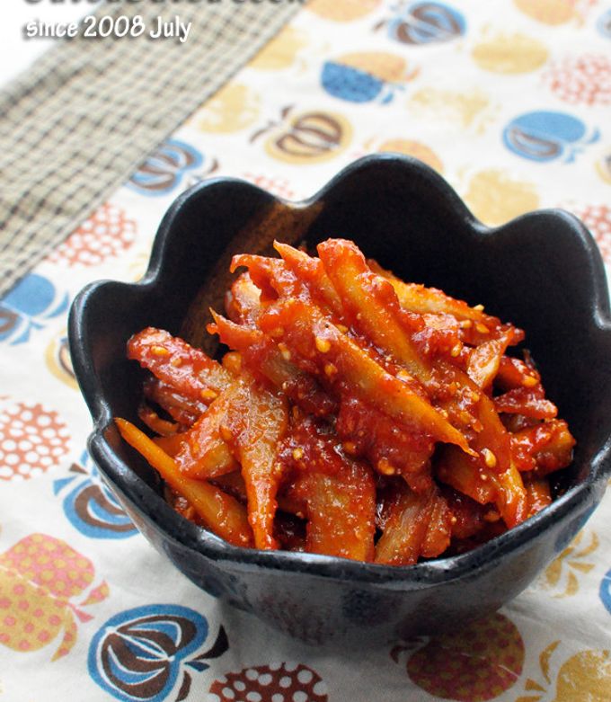 韓国料理ー牛蒡のコチュジャン金平-レシピのメイン写真