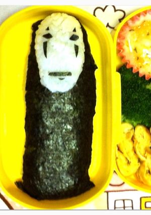 学童のお弁当～カオナシ～-レシピのメイン写真