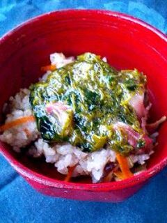 栄養満点!簡単めかぶ丼-レシピのメイン写真